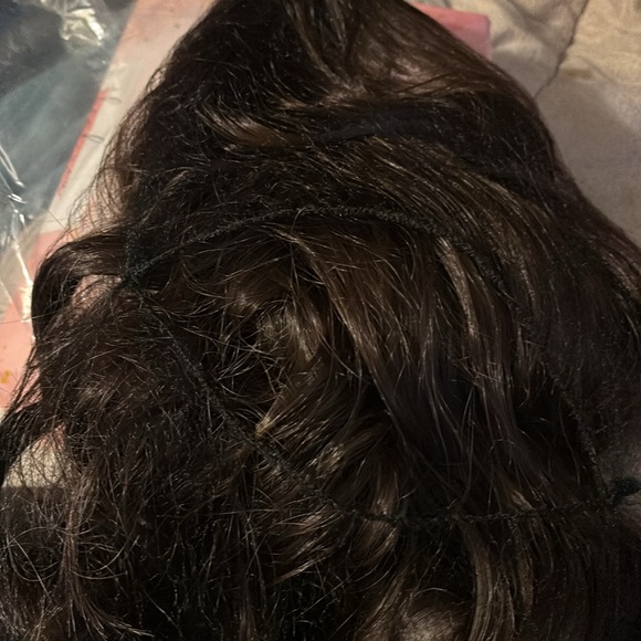 One Hour Sale ‼️Elegant Dark Brown #4 Wavy Hair Wig #963 - Picture 2 of 3